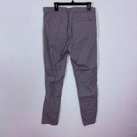 Lululemon Dress Pants Skinny Leg Grey Men's Size 32 x 33 Inseam - Picture 5 of 12